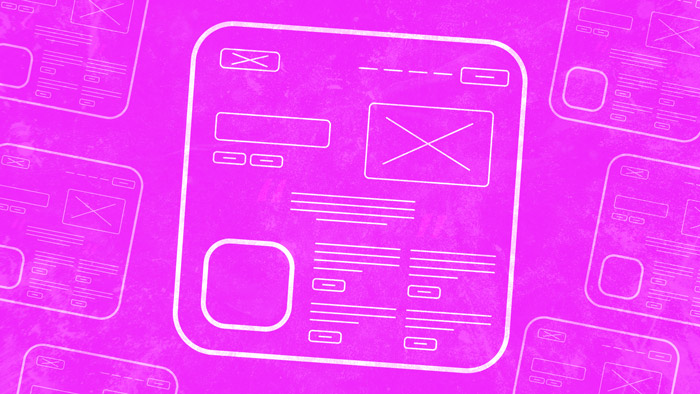 WordPress Website Design Services Wireframe